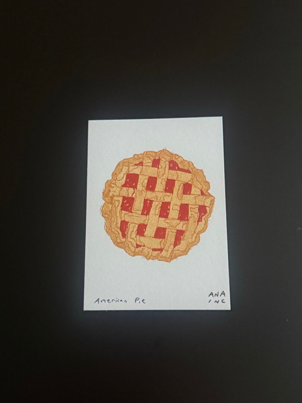 Anastasia Inciardi Mini Prints American Pie Print